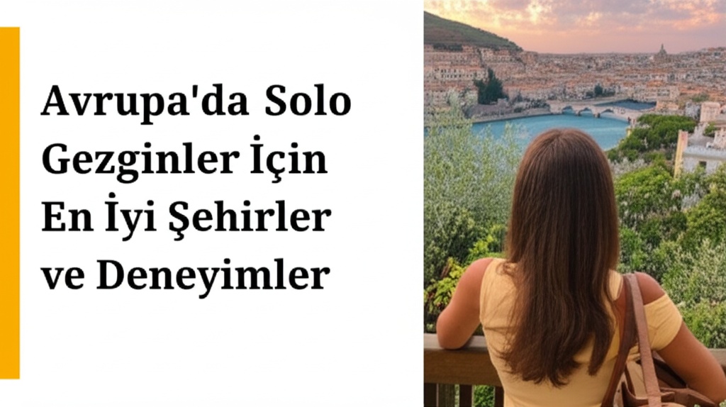 Avrupa’da Solo Gezginler İçin En İyi Şehirler ve Deneyimler