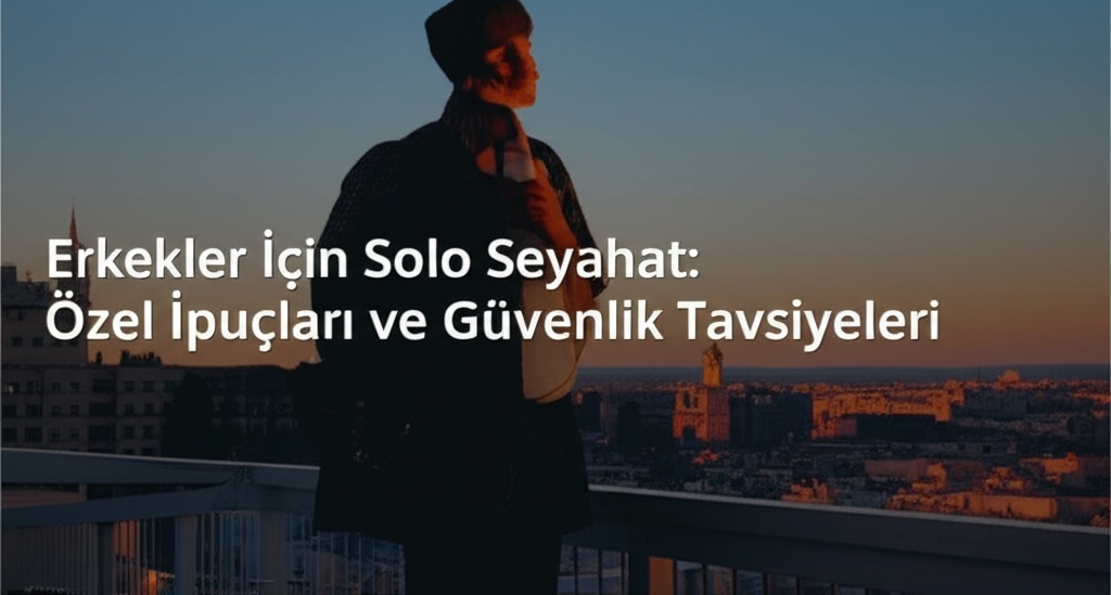 Erkekler İçin Solo Seyahat: Özel İpuçları ve Güvenlik Tavsiyeleri