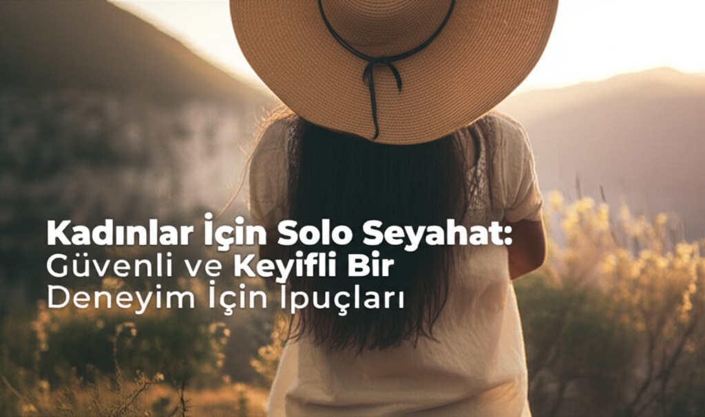 Kadınlar İçin Solo Seyahat: Güvenli ve Keyifli Bir Deneyim İçin İpuçları