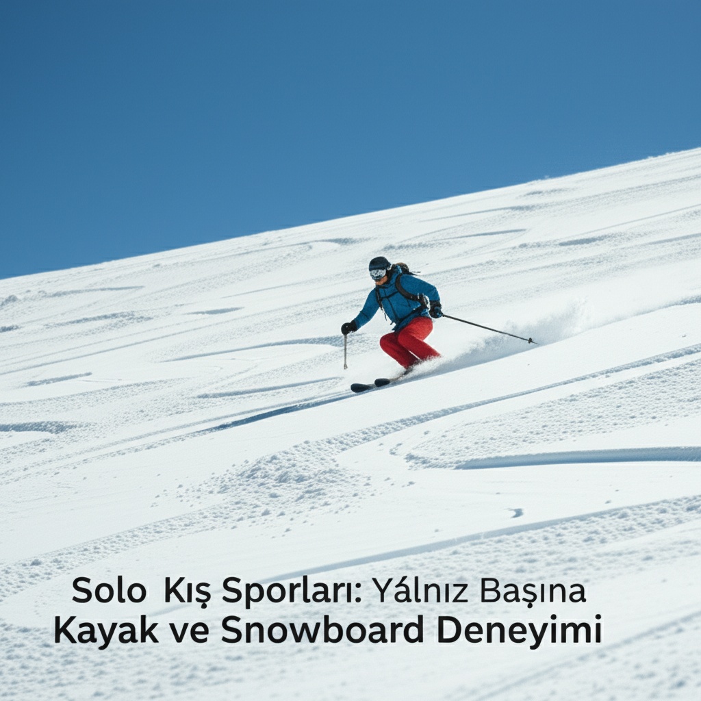 Solo Kış Sporları: Yalnız Başına Kayak ve Snowboard Deneyimi