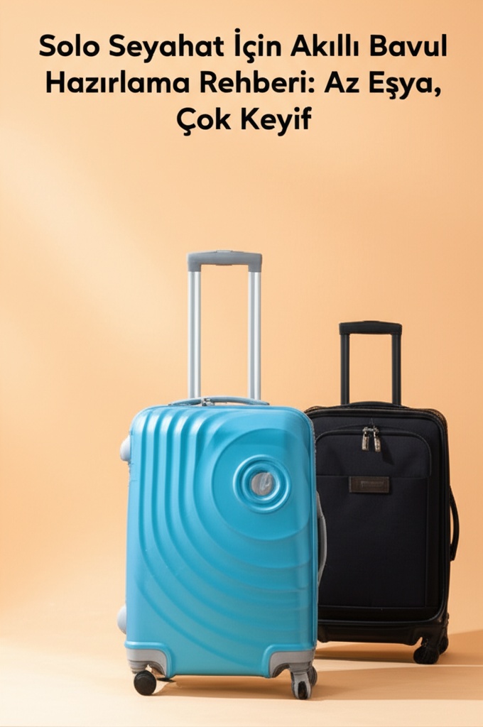 Solo Seyahat İçin Akıllı Bavul Hazırlama Rehberi: Az Eşya, Çok Keyif