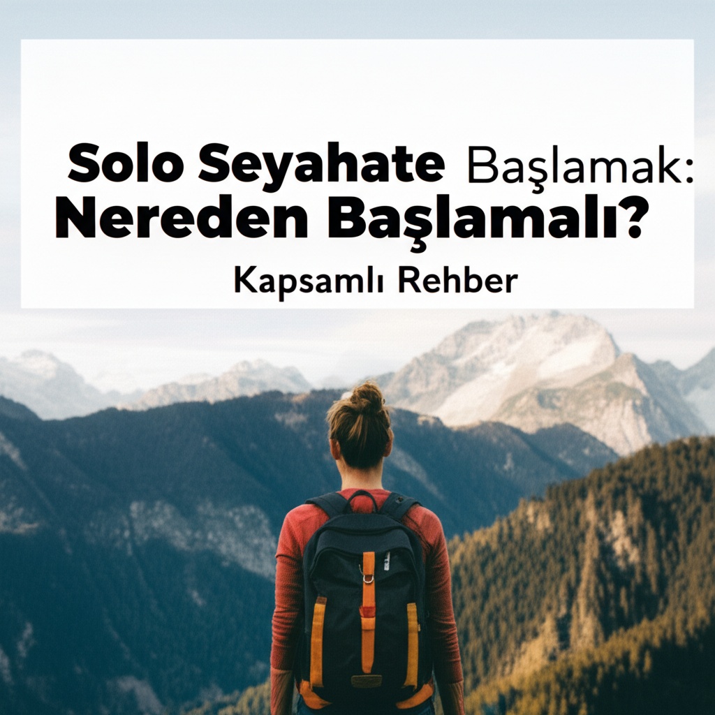 Solo Seyahate Başlamak: Nereden Başlamalı? Kapsamlı Rehber