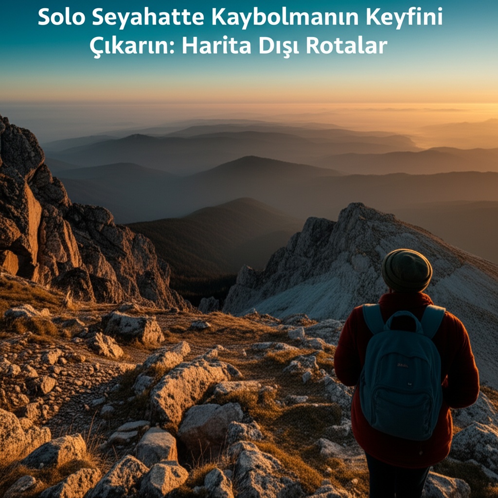 Solo Seyahatte Kaybolmanın Keyfini Çıkarın: Harita Dışı Rotalar