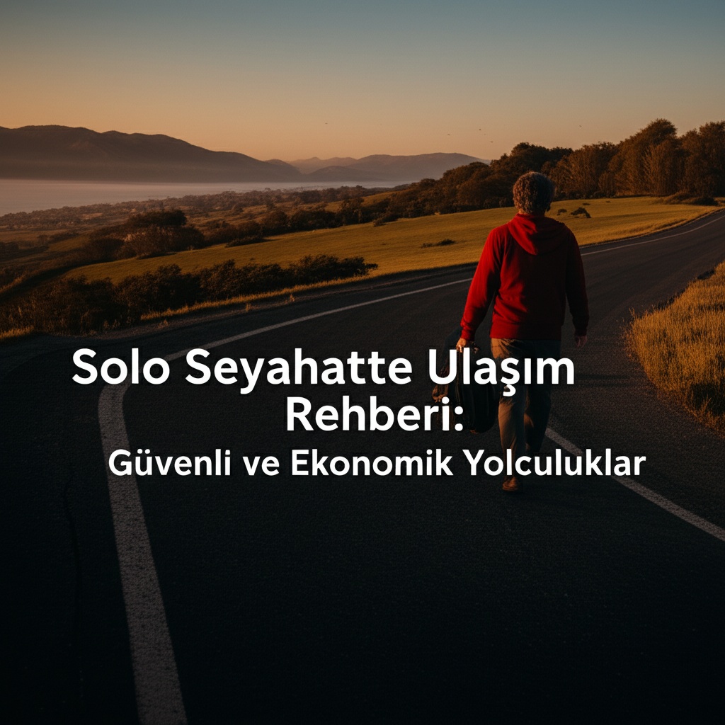 Solo Seyahatte Ulaşım Rehberi: Güvenli ve Ekonomik Yolculuklar