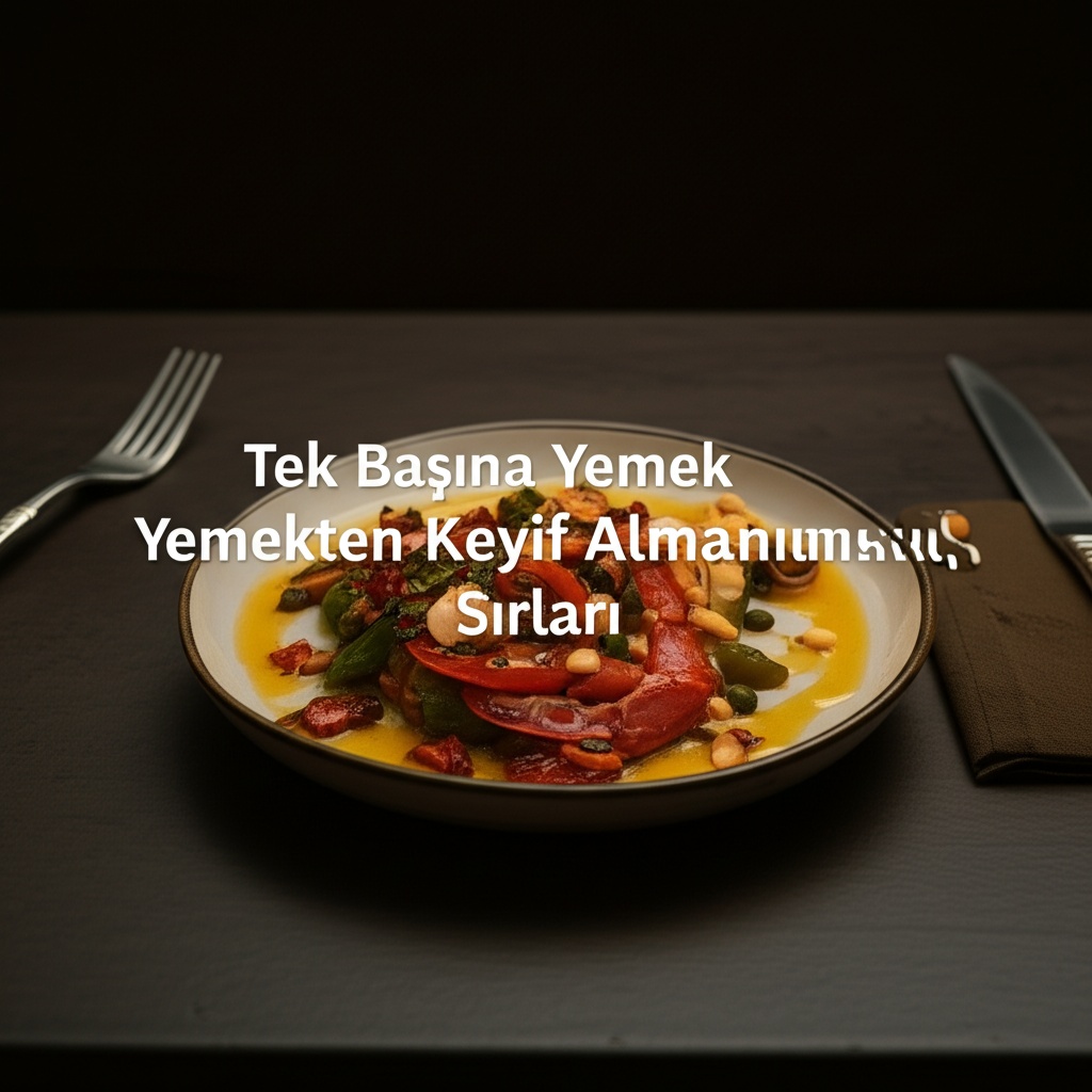 Tek Başına Yemek Yemekten Keyif Almanın Sırları